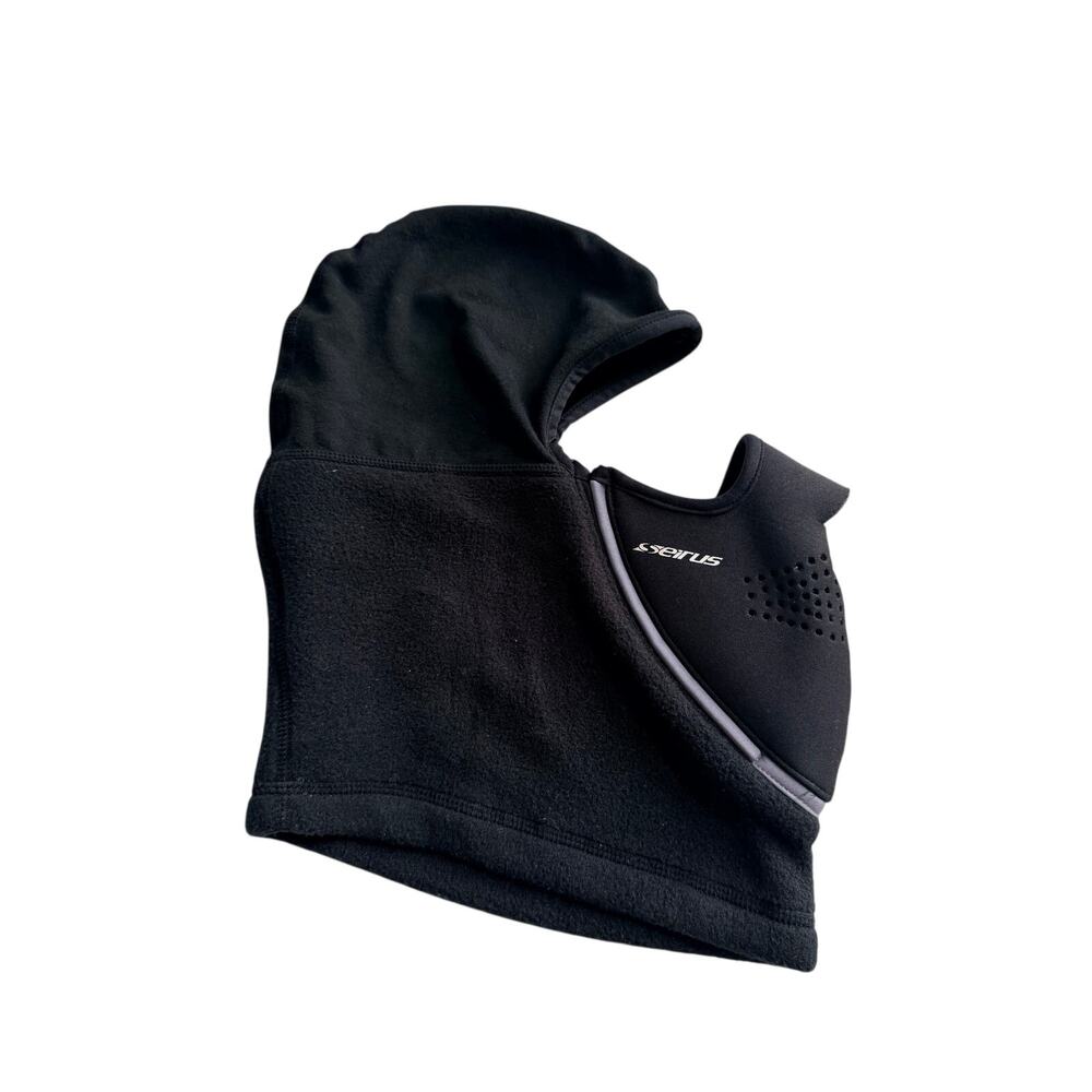 Seirus Black L/XL Ski Mask - Lined & Vented